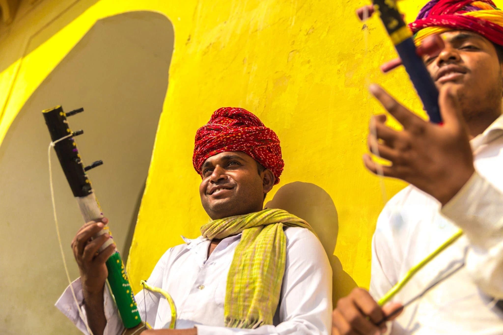 Traditional Folk Music Performance